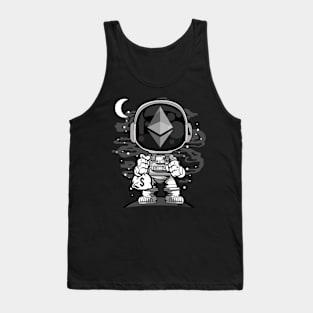 Astronaut Ethereum Crypto ETH Coin To The Moon Crypto Token Cryptocurrency Wallet Birthday Gift For Men Women Kids Tank Top